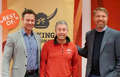 von links: Olaf Böckmann, Antonio Bravo und Oliver Brück