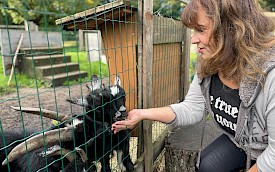 Sichtlich viel Spaß hatten Jeannette …