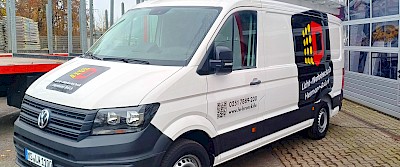 Auch L+W hat neue Fahrzeuge bekommen.