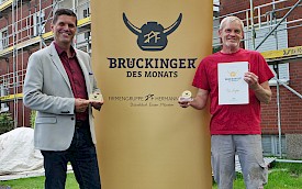Ehrung zum Brückinger des Monats Mai 2021